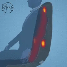 Masajeador de auto/silla vibratorio de 5 Niveles